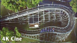 Wooden Warrior by Drone - Quassy Amusement Park