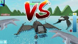 ОБЗОР ЛОДКИ STEALTH BOAT В SHARK BITE ROBLOX  КАК ПОБЕДИТЬ ВСЕХ АКУЛ  SHARK BITE ROBLOX