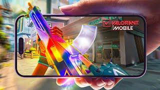 VALORANT MOBILE IPHONE 15 PRO MAX GAMEPLAY (120 FPS) 