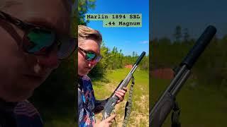 Suppressed Marlin 1894 SBL .44 Special…#shorts #youtubeshorts #viralvideo