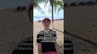 She's not wrong tho..  Nha Trang, Vietnam #travelfunny #nhatrangbeach #travelcouple