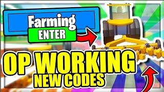 ALL *NEW* SECRET OP WORKING CODES! Roblox Farming And Friends