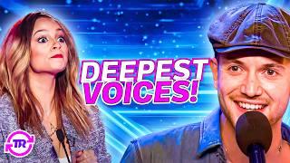 Male Singers With The DEEPEST Voices EVER! 