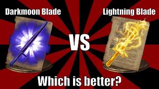 Dark souls 3 Darkmoon Blade Vs. Lightining Blade