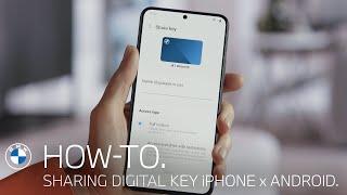 Как передать цифровой ключ BMW Digital Key с устройства iPhone на устройство Android.