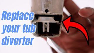 How to Replace a Tub Spout Diverter in under 5 Minutes! | Step-by-Step Guide