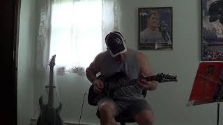 Me aka Nitrokyosho jamming on guitar, Ibanez jem guitar ,marshall amp,boss gt-8,morley wah