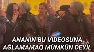 Ananın bu videosuna baxıb ağlamaq mümkün deyil - VİDEO