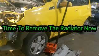 2010 Chevy Aveo radiator replacement