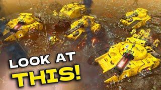 MEGA TANKS ARMADA: Pre-Heresy Space Marines vs Orks! - Warhammer 40k: Dawn of War 2 - Astartes Mod