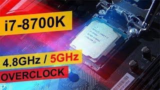 Intel i7-8700K Overclocked to 5GHz! -- The Performance Gains