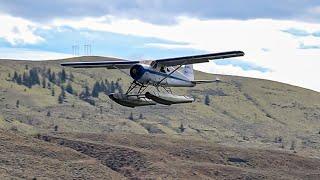 Rare! De Havilland Canada Beaver in Action at Kamloops Airport