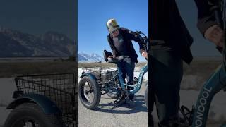 Mooncool TK1 Fat Tire: The Comfy Electric Trike You Need!