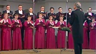 Vladimir Minin conducts Taneyev Terzettos & Choruses - video 1988