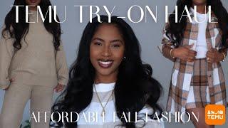 TEMU FALL FASHION HAUL | FALL TRY- ON HAUL | AFFORDABLE FALL FASHION