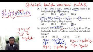 5-mavzu QOLDIQLI BO'LISHGA DOIR MISOLLAR YECHISH 2. Samarqand to'plam