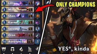 Can You Beat Twisted Fate With Only Champions? | Rogues of Runeterra
