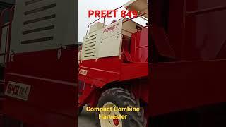 Preet 849 Compact Combine harvester | Preet Combine | Preet 849 Combine Harvester | Preet Harvester