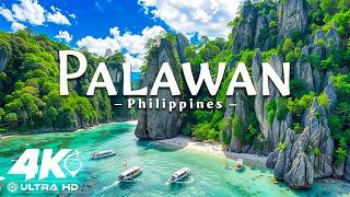 Palawan 4k   Relaxing Music With Beautiful Natural Landscape   Amazing Nature