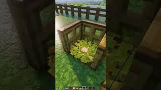 Minecraft Chicken Incubator (Die With A Smile) #minecraft #shorts