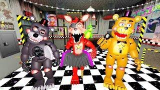 ANIMATRONICS SCARE THE SECURITY GUARD FNAF 7 COOP ► Garry's Mod