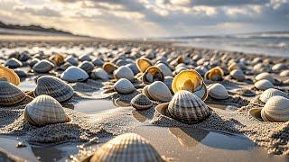 Digging clams is so relaxing. You can never dig enough clams. Today I got a full basket!