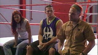 The Hardy Boyz & Lita visit Tough Enough contestants (2001)