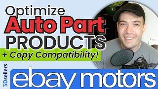 How to Optimize eBay Motors Car Part Listings - Part 2 /3 | 3Dsellers eBay Motors Explainer Tutorial