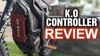 K.O MOTO Controller REVIEW! -  INSANE 40v - 100v Controller #review