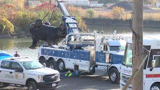 Jeep pulled from Cuyahoga River during search in connection with Keshaun Williams