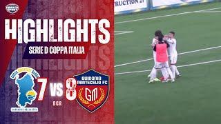 Calcio Serie D Coppa Italia - Costa Orientale Sarda-Guidonia Montecelio 1937 7-8 d.c.r (Highlights)