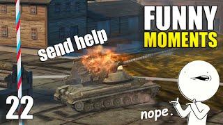 Wot Blitz Funny and Epic Moments #22