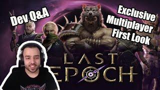 STEELMAGE Plays EXCLUSIVE Last Epoch MULTIPLAYER Early Access w/ DEVS - MP First Look, Dev Q&A