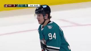 Alex Barabanov's first NHL goal vs Coyotes (2021)