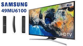 Обзор 4К ТВ Samsung 49MU6100 серии mu6100 (40mu6100 43mu6100 50mu6100 55mu6100 65mu6100)