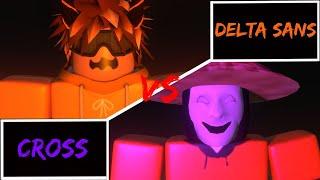 Roblox|Soulshatters|DELTA SANS VS XTALE|RP FIGHT