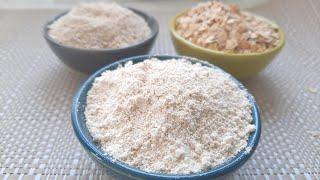 OAT FLOUR 3-WAYS | HOW TO MAKE OATS FLOUR AT HOME