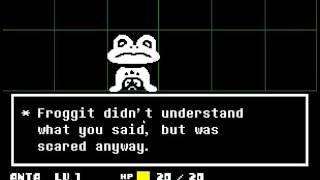 Anta in: UNDERTALE [Blind Run] Part I