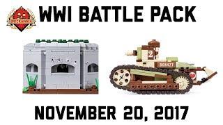 WWI Battle Pack (2017) - Custom Military Lego