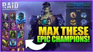 GAME CHANGERSTOP 40 BEST Non Void Epic Champions In Raid Shadow Legends