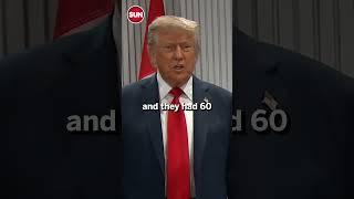 As speculation spreads about America getting se to bomb Iran, Trump said Iran wants a deal at G7.