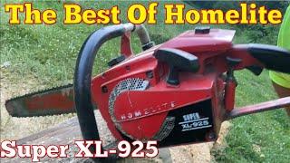 The Best Of Homelite!  Super XL-925 Chainsaw!  Making Some Test Cuts!