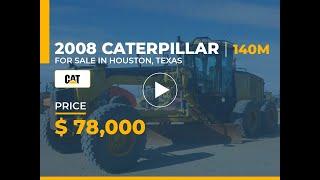 2008 CAT140M Motor Grader For Sale