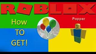 [ROBLOX] How to get the "Party Popper" badge and "Popper" title in Epic Minigames.