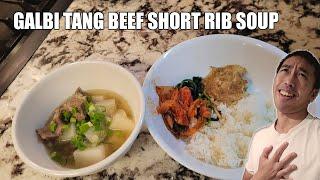 How to make Galbi Tang (Beef Short Rib Soup)
