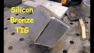 Tig Brazing a Steel Cube