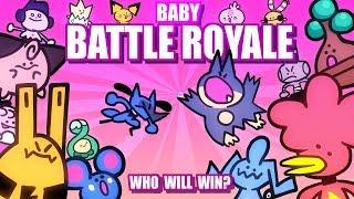 Baby Pokemon Battle Royale ANIMIERT (Laute Geräusche Warnung) 