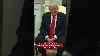 German Chancellor Trolls Trump With His Grandpa’s Birth Certificate | “You’re One of Us”