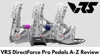 VRS DirectForce Pro Pedals A-Z Review [deutsch | english CC]