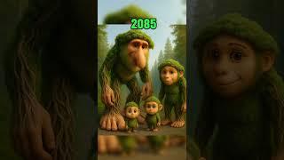 Italian Brainrot Memes (2025 vs 2085) #shorts